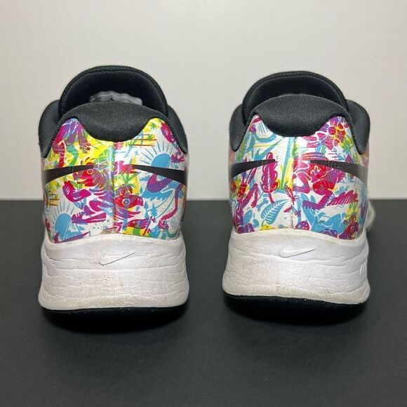 Girls NIKE Star Runner 2 Floral Graphic Athletic Shoes / Size 7 Youth - 8.5 W - Picture 4 of 9
